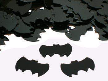 Black Bat Confetti by the pound or packet